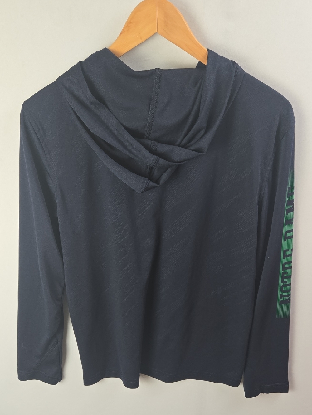 Colosseum Youth Notre Dame Fighting Irish Navy Blue Quarter-Zip Hoodie L 14/16 - Picture 2 of 8